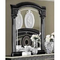 camel aida black and silver italian mirror