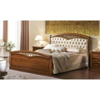 camel nostalgia walnut italian fregio legno ring bed