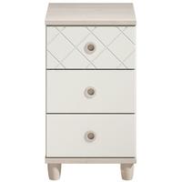 camilla white chest of drawer 3 drawer narrow