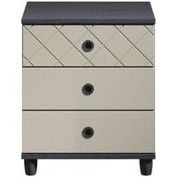 camilla grey chest of drawer 3 drawer large