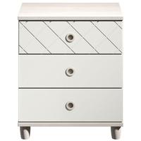 camilla white chest of drawer 3 drawer large