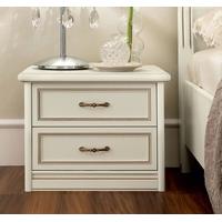 Camel Nostalgia Ricordi Bedside Table - 2 Drawer