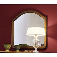 camel nostalgia walnut italian vanity mirror large