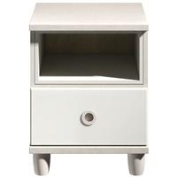 Camilla White Bedside Cabinet - 1 Drawer