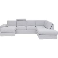 Cameron U Shaped Fabric Corner Sofa - Composition 3