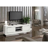 Camel Dama White Italian Maxi Tv Cabinet