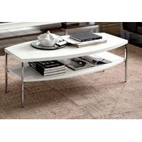 Camel Dama White Italian Coffee Table