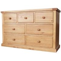 Cairo Pine Chest of Drawer - 3 Over 4 Multi Drawer