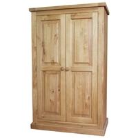 Cairo Pine Wardrobe - 2 Door Small