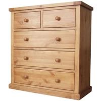 cairo pine chest of drawer 2 over 3 drawer