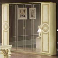 Camel Aida Italian Wardrobe - 6 Door