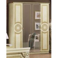 Camel Aida Italian Wardrobe - 4 Door