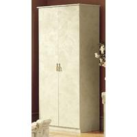 camel barocco ivory italian wardrobe 2 door