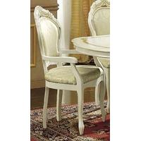 camel leonardo italian dining armchair pair