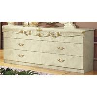 Camel Barocco Ivory Italian Dresser - Double