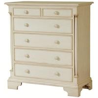 Canterbury Chest of Drawer - 2 Over 4 Drawer