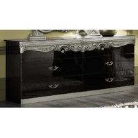 camel barocco black and silver italian dresser double