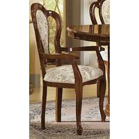 Camel Milady Walnut Italian Dining Armchair (Pair)