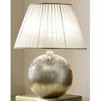 camel barocco ivory and gold italian silver lamp