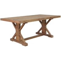 camrose reclaimed pine monastery dining table