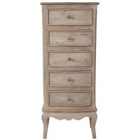 Calais Chest of Drawer - Tall 5 Drawer