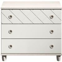 Camilla White Chest of Drawer - 3 Drawer Wide