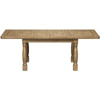 carlton copeland oak dining table extending 140cm