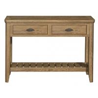 carlton copeland oak console table