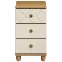 camilla alabaster chest of drawer 3 drawer narrow