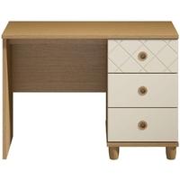 Camilla Alabaster Single Pedestal Dressing Table