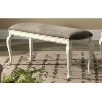 Camel Nostalgia Bianco Antico Eco Leather Nabuk Bench