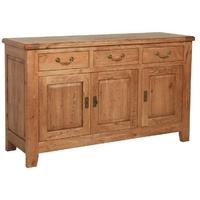 Carlton Rustic Manor Sideboard - 3 Door