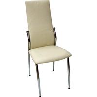 capricorn major cream faux upholstered chair