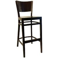 capricorn burbank wood seat stool