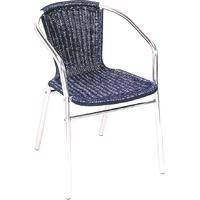 capricorn monaco blue aluminum chair