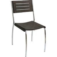 Capricorn Lily Wenge Stacking Chair