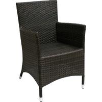 capricorn new york wenge aluminum armchair