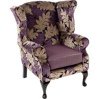 Capricorn Queen Anne Fabric Armchair