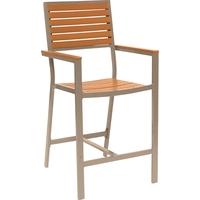 Capricorn Nova Teak High Stool