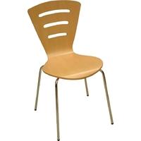 Capricorn Buzz Natural Stacking Chair