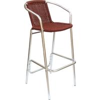 Capricorn Monaco Red High Stool