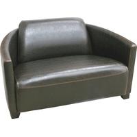 Capricorn Seattle Black 2 Seater Sofa