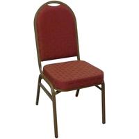 Capricorn Jody Red Fabric Stacking Chair