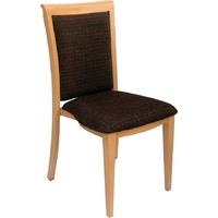 Capricorn Palma Natural Havana Stacking Chair