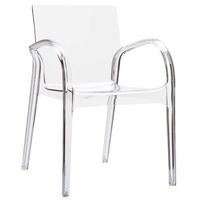 capricorn dejavue clear armchair