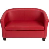 Capricorn York Kim Red 2 Seater Sofa