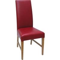 Capricorn Marlow Red Faux Leather Chair