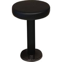 Capricorn Floor Fixed Black low stool