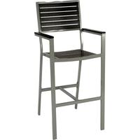 capricorn nova black high stool