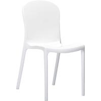 Capricorn Victoria Glossy White Chair